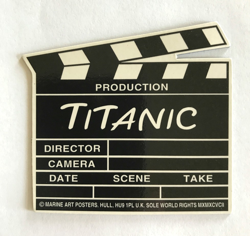 Titanic Clapperboard Magnet